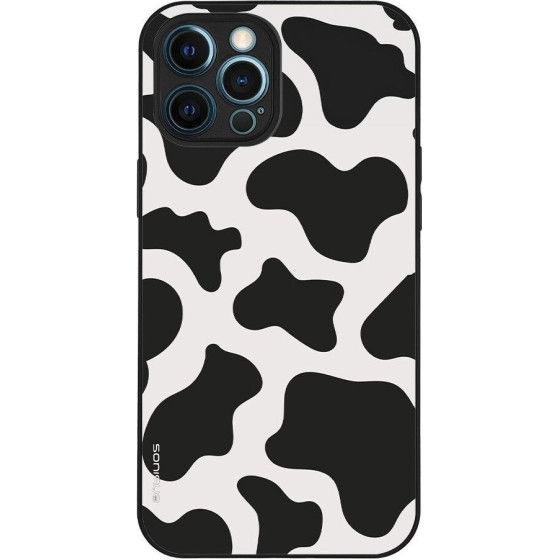 Sonique ���� Animal Print Series ��� Apple Iphone 12 Pro Max Cow 01