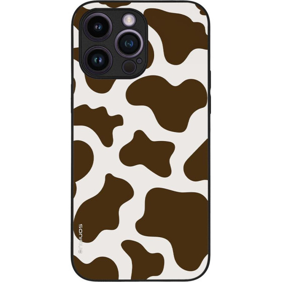 Sonique ���� Animal Print Series ��� Apple Iphone 14 Pro Max Cow 02