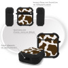 Sonique ���� ��������� Animal Print Series ��� Airpods 1/2 Cow 02