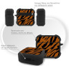 Sonique ���� ��������� Animal Print Series ��� Airpods 4 Tiger 01