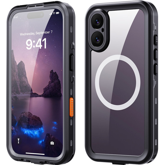 ShellBox - Waterproof IP68 Case - Iphone 17 - Black