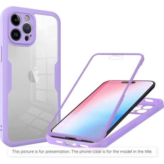 Techsuit - Colorverse 360 Series + Screen Protector - Oppo A5 4G / A5 5G - Purple