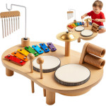 Kruzzel 26420 Wooden Music Table - (18594-0)
