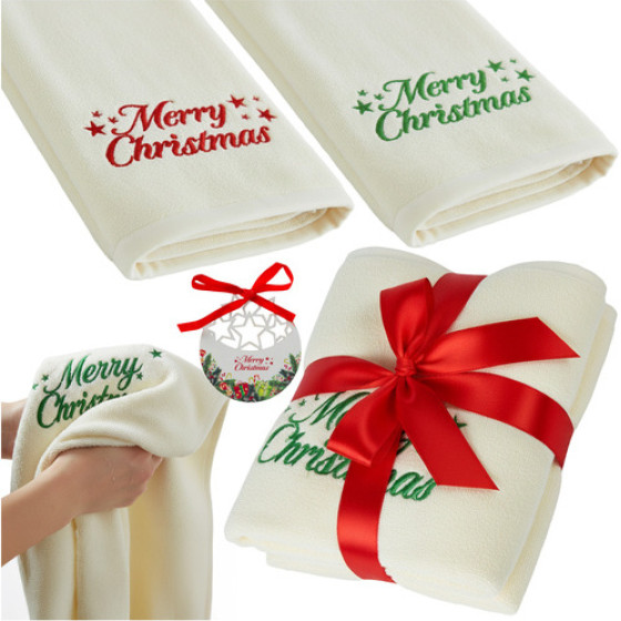 Ruhhy Christmas Towels - Set Of 2 26612 - (18633-0)