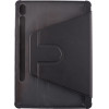 Volte-Tel ���� Samsung Tab S9/S9 FE/S10 FE/S10 Lite 10.9'' Leather Book Stand 360 Rotating �� ������������ ���� ��� ����� BLACK