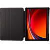 Volte-Tel ���� Samsung Tab S9/S9 FE/S10 FE/S10 Lite 10.9'' Leather Book Stand 360 Rotating �� ������������ ���� ��� ����� BLACK