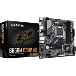 Gigabyte Motherboard - Amd Ryzen 9000 Series CPUs, 5+2+2 Phases VRM, Up To 8000MHz DDR5 (OC), 2xPcie 4.0 M.2, Wifi 6E, 2.5GBe LAN, Usb 3.2 Gen 1 - (B650M D3HP AX)