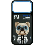 Nimmy Case Cool&Cute 2.0 Dog For Iphone 17 Pro Max Black - (N-KMLL-IP17-Pro-Max-01)