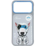 Nimmy Case Cool&Cute 2.0 Dog For Iphone 17 Pro Max Grey - (N-KMLL-IP17-Pro-Max-019A)