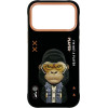 Nimmy Case Cool&Cute 2.0 Gorilla For Iphone 17 Pro Max Black - (N-KMLL-IP17-Pro-Max-016)