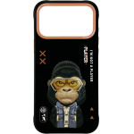 Nimmy Case Cool&Cute 2.0 Gorilla For Iphone 17 Pro Max Black - (N-KMLL-IP17-Pro-Max-016)