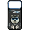 Nimmy Case Cool&Cute 2.0 Wolf For Iphone 17 Pro Max Black - (N-KMLL-IP17-Pro-Max-017A)