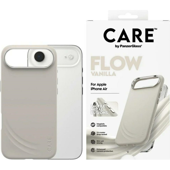 PanzerGlass Case Care By Flow Magsafe For Iphone Air Vanilla - (CR48218)