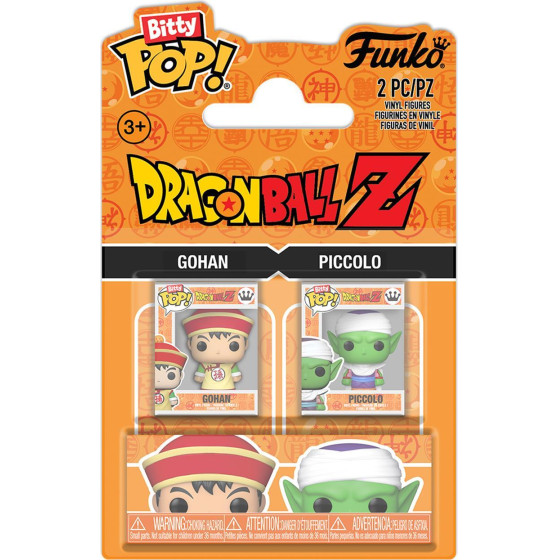 Funko Bitty Pop! 2-Pack: Dragon Ball Z - Gohan & Piccolo Vinyl Figures