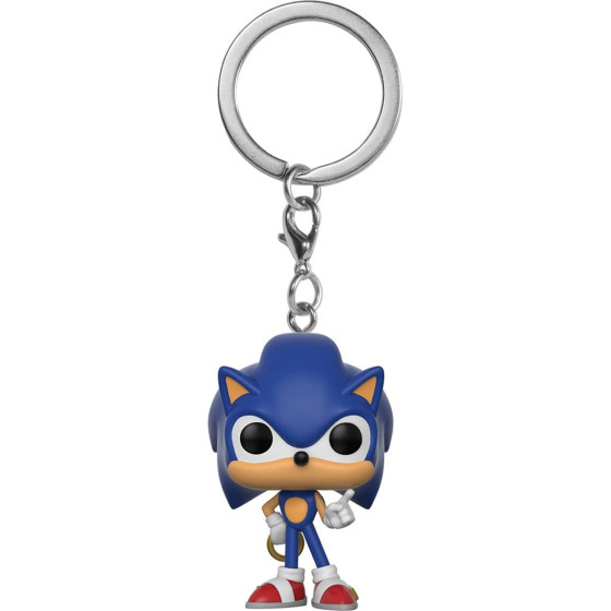 Funko Pocket Pop!: Sonic The Hedgehog - Sonic With Ring Vinyl Figure Keychain