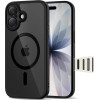 Tech-Protect Magpeak Magsafe Cc Iphone 17 BLACK/CLEAR