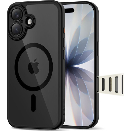 Tech-Protect Magpeak Magsafe Cc Iphone 17 BLACK/CLEAR