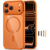 Tech-Protect Magpeak Magsafe Cc Iphone 17 Pro Cosmic ORANGE/CLEAR
