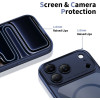 Tech-Protect Magpeak Magsafe Cc Iphone 17 Pro Max Deep BLUE/CLEAR