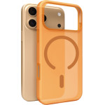 Puro Daylight Magsafe Compatible Silicone Case For Iphone 17 Pro Max - Translucent Orange - (PUIPC17P69DAYL2ORA)