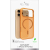Puro Daylight Magsafe Compatible Silicone Case For Iphone 17 Pro Max - Translucent Orange - (PUIPC17P69DAYL2ORA)
