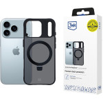 3MK - Smoke Case Mag&Stand - Iphone 17 Pro Max - Black