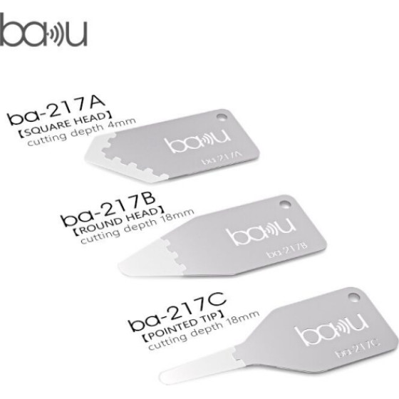 Baku Metallic Clips BA-217, 3in1