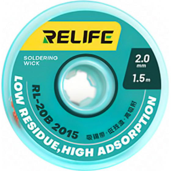 RELIFE Soldering Wick RL-20B 2015, 2mm, 1.5m