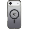 Guess Case For Iphone 17 Air Compatible With Magsafe GUHMP17MHgtmlcgk (Iml Gradient W/ Triangle Logo) black