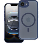 Full Matte Mag Cover Case Compatible With Magsafe For Iphone 12 blue