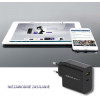 QOLTEC Charger | 45W | 5-20V | 2.25-3A | Usb Type C Pd | Usb | Black - (51717)