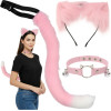 Ruhhy Cat/Fox Costume 3 Piece Pink 26585 - (18627-0)