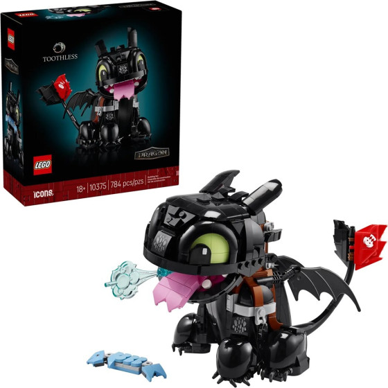 Lego Icons How To Train Your Dragon: Toothless - (10375)