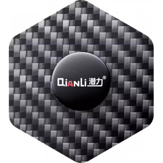 QianLi Plastic Clips Carbon Fiber, Hexagon
