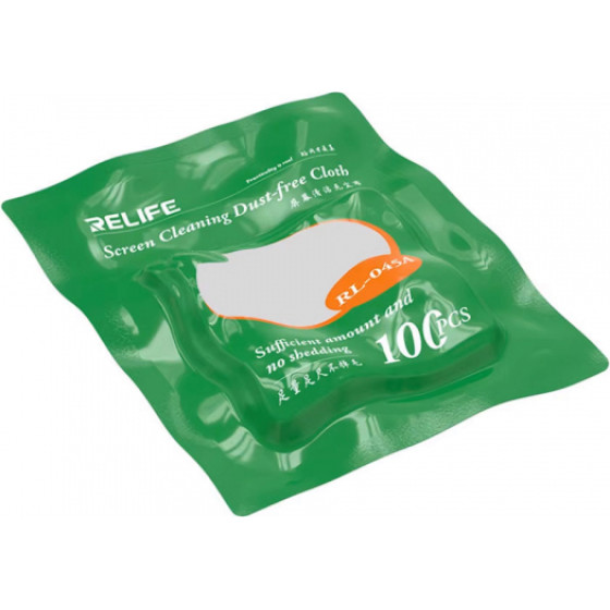 RELIFE Dry Cleaning Wipes RL-045A, 100-Pack