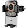 Dudao F19 Clamp Car Holder With 15W Inductive Charger - Black 6977196680986