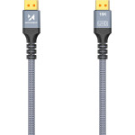 Wozinsky Displayport 2.1 Cable Vesa Certified 80 Gb/s 16K@60Hz 8K@120Hz 4K@240Hz Hdr Hdcp Dsc 3m - Black - (WPS-16AYL3S)