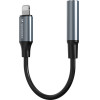 Wozinsky Lightning Adapter - 3.5mm Mini Jack - Black - (WALJ-01)