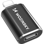 Wozinsky Lightning To USB-C Adapter - Black - (WALC-01)
