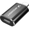 Wozinsky Lightning To USB-C Adapter - Black - (WALC-01)