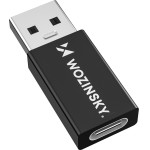 Wozinsky USB-A - USB-C Otg Adapter - Black - (WAAC-01)