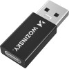 Wozinsky USB-A - USB-C Otg Adapter - Black - (WAAC-01)