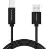 Wozinsky USB-B - USB-A 480Mb/s Cable 1m - Black - (WKDDY4S)