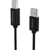 Wozinsky USB-B - USB-A 480Mb/s Cable 1m - Black - (WKDDY4S)