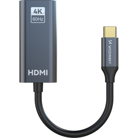 Wozinsky USB-C - Hdmi 4K 60Hz Adapter - Black - (WACH-01)