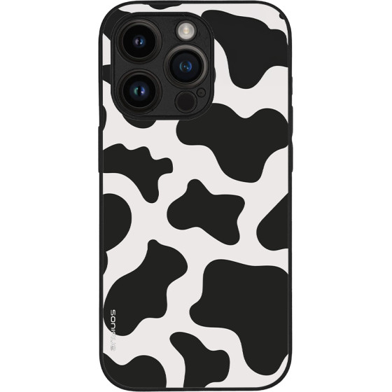 Sonique ���� Animal Print Series ��� Apple Iphone 14 Pro Cow 01