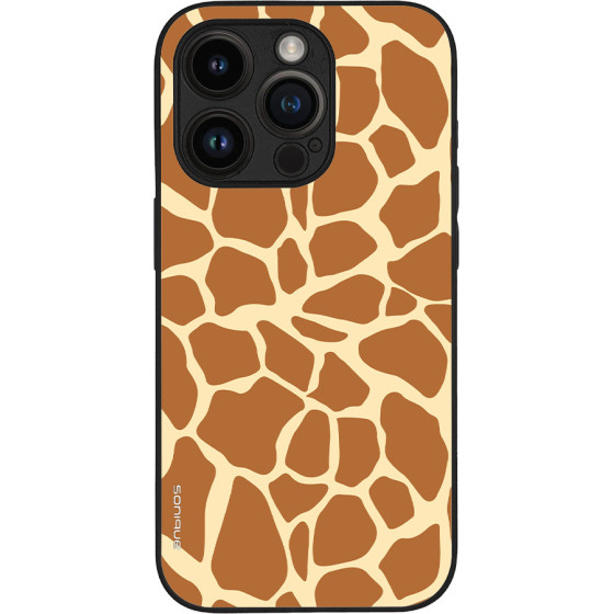 Sonique ���� Animal Print Series ��� Apple Iphone 14 Pro Giraffe 02