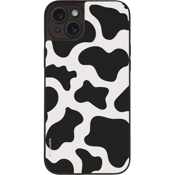 Sonique ���� Animal Print Series ��� Apple Iphone 15 Plus Cow 01