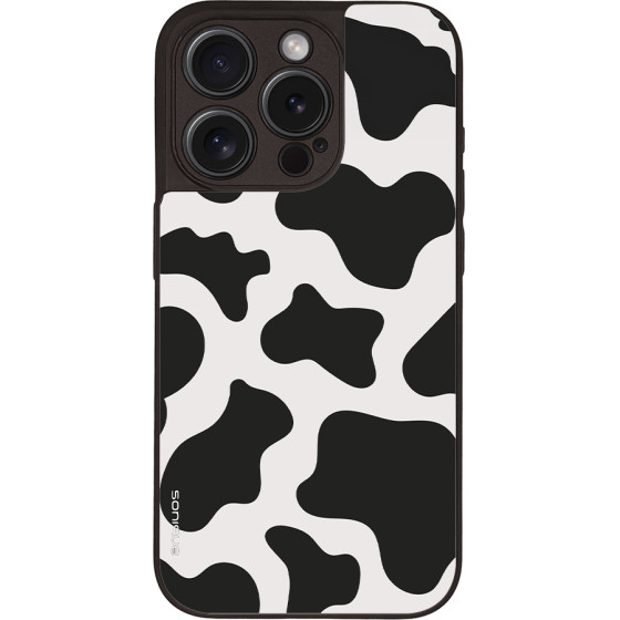 Sonique ���� Animal Print Series ��� Apple Iphone 15 Pro Cow 01