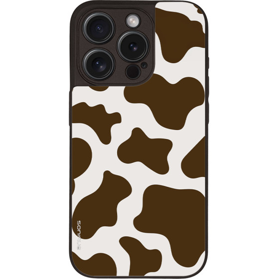 Sonique ���� Animal Print Series ��� Apple Iphone 15 Pro Cow 02